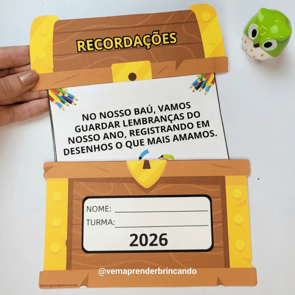 Recordações da Turma 2026 Vem Aprender Brincando 2