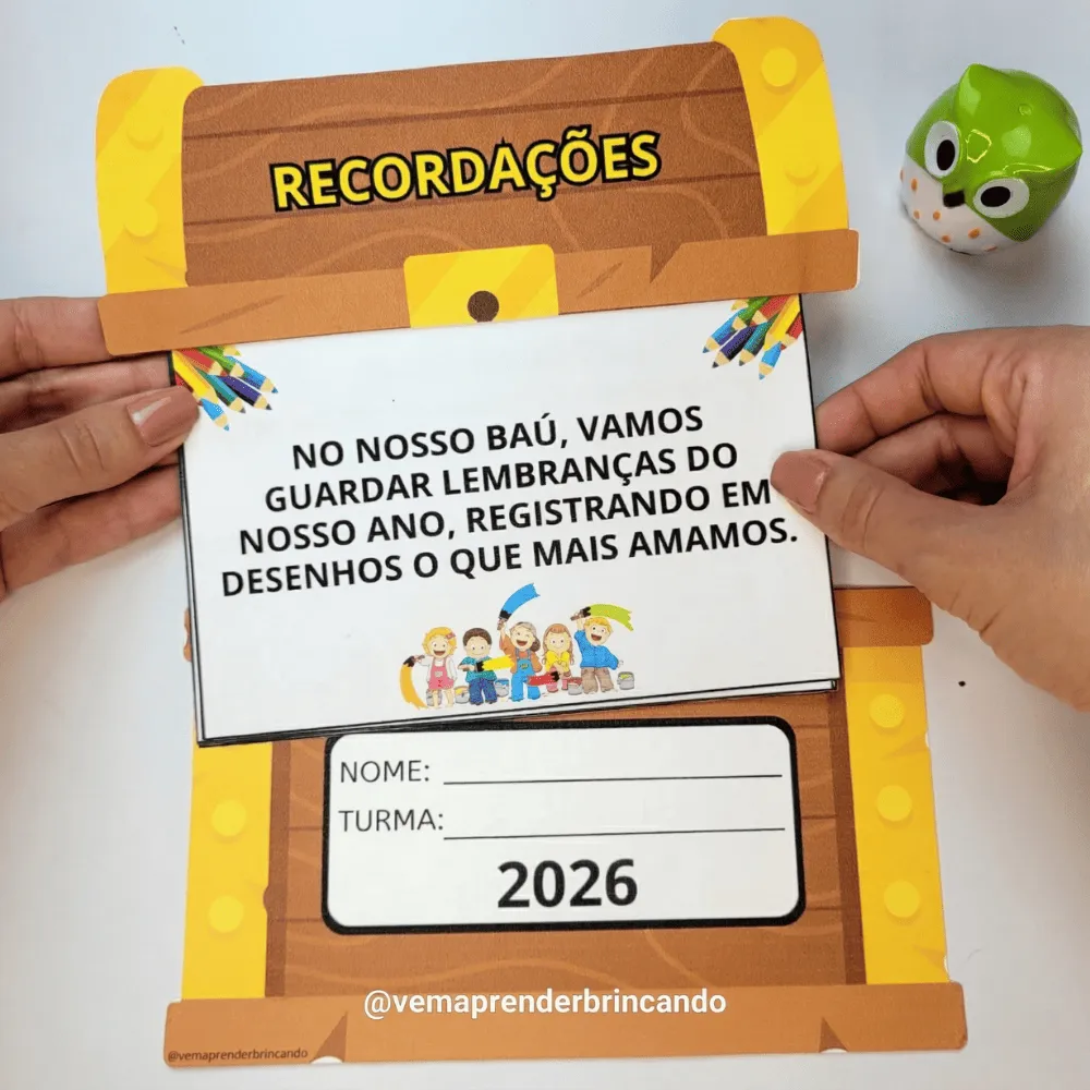 Recordações da Turma 2026 Vem Aprender Brincando 3