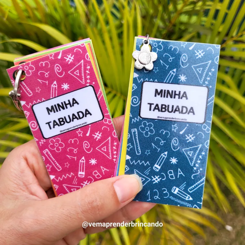 Chaveiro da Tabuada (4)