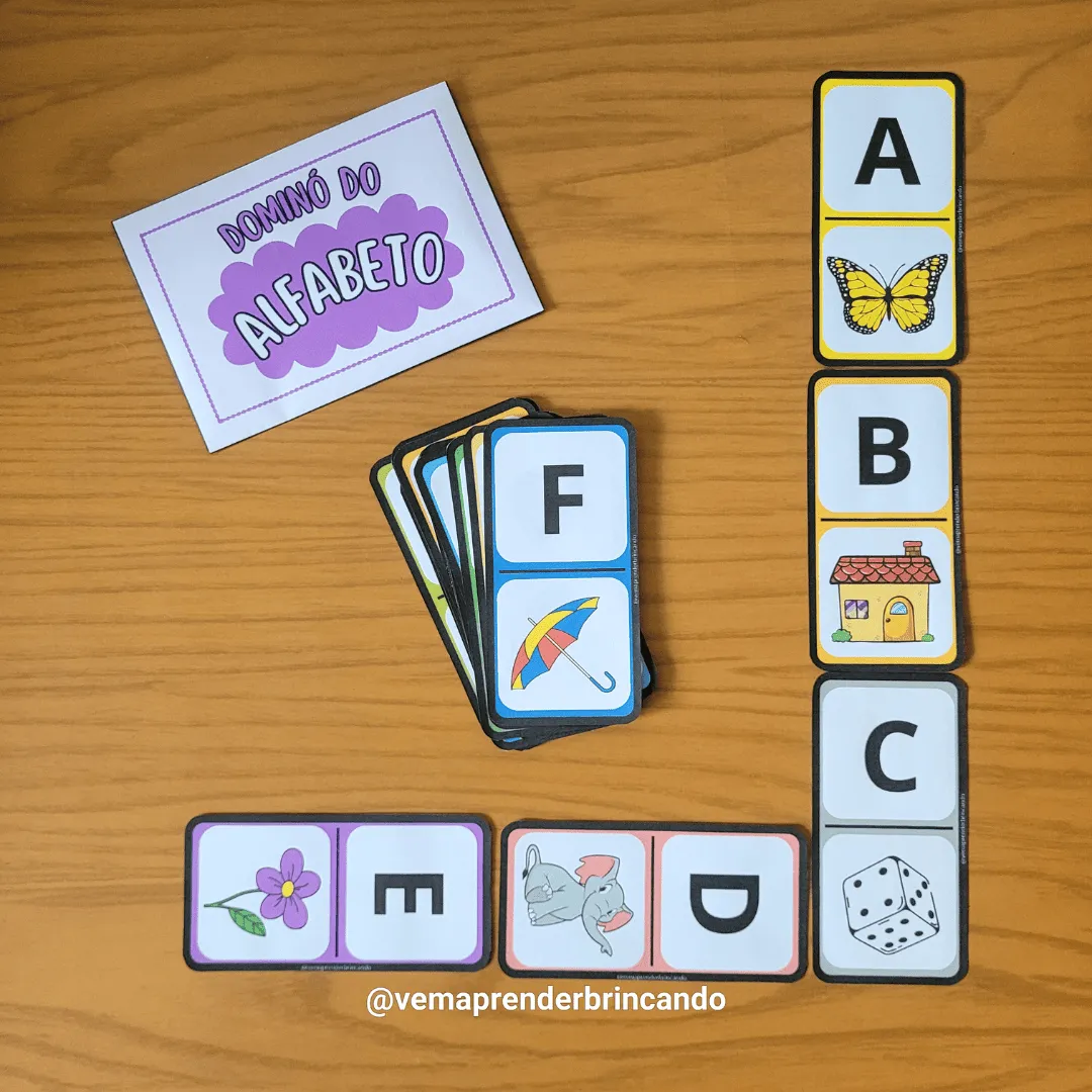 Domino das Palavras Vem Aprender Brincando (5)