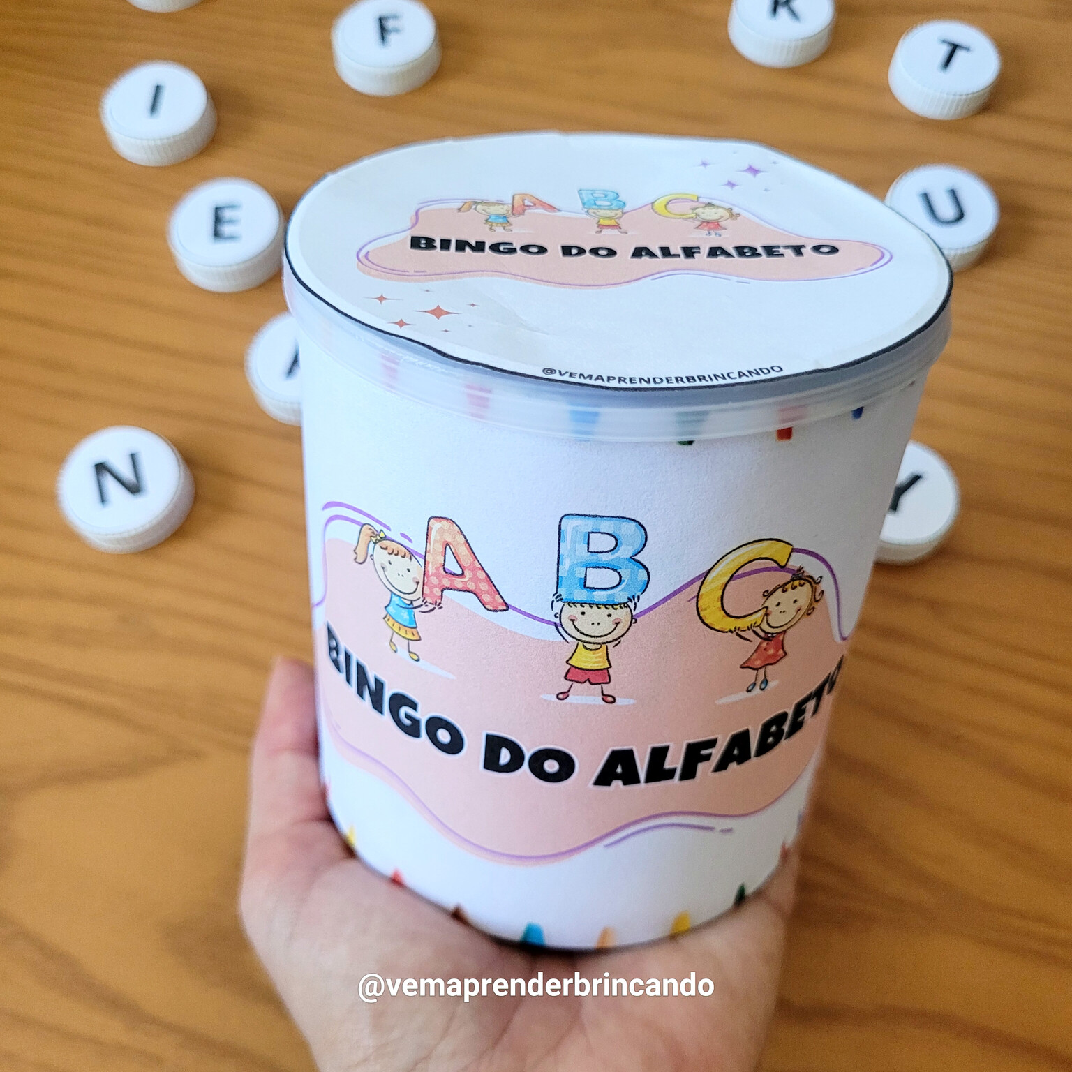 Bingo do Alfabeto - Vem Aprender Brincando (1)