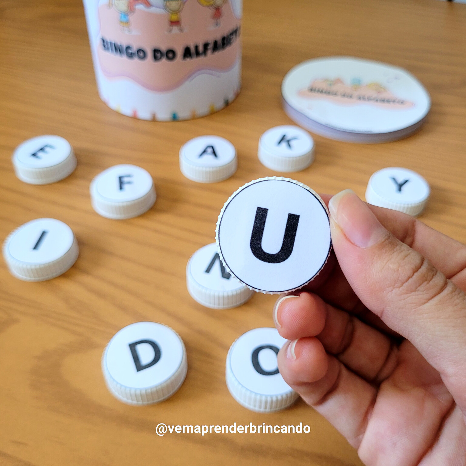 Bingo do Alfabeto - Vem Aprender Brincando (2)