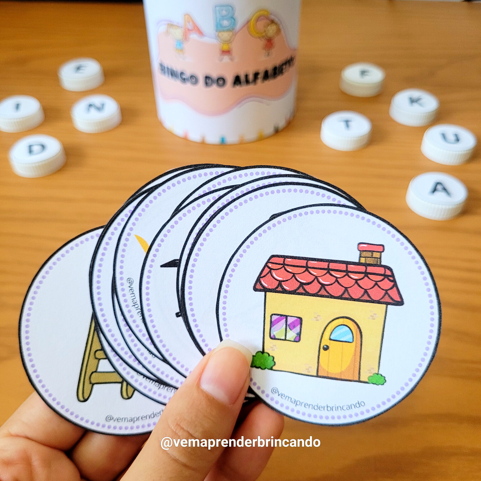 Bingo do Alfabeto - Vem Aprender Brincando (3)