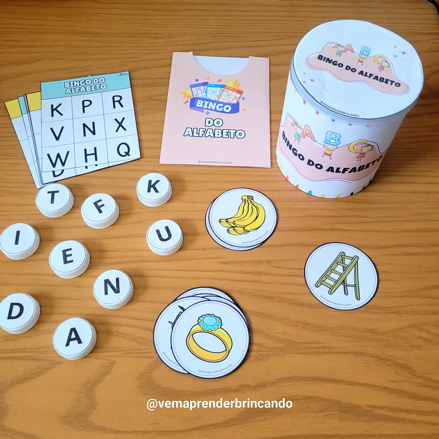 Bingo do Alfabeto - Vem Aprender Brincando (5)