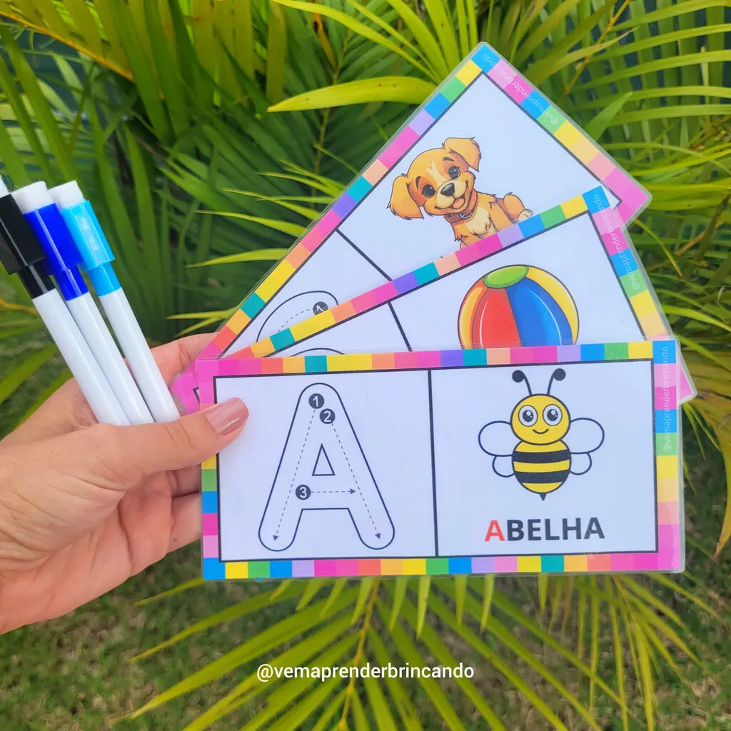 Tracado do Alfabeto - Vem Aprender Brincando (1)