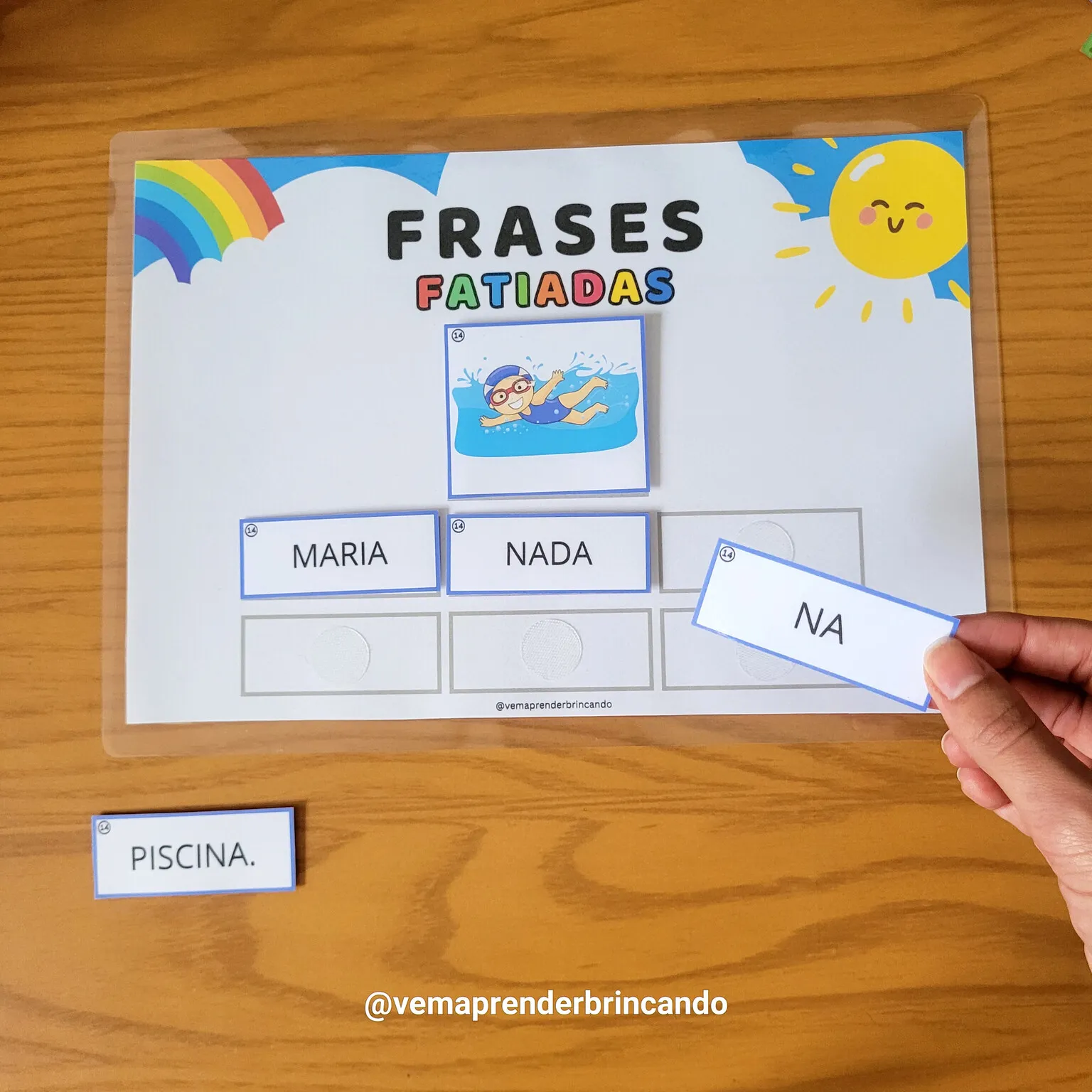 Frases Fatiadas - Vem Aprender Brincando (4)