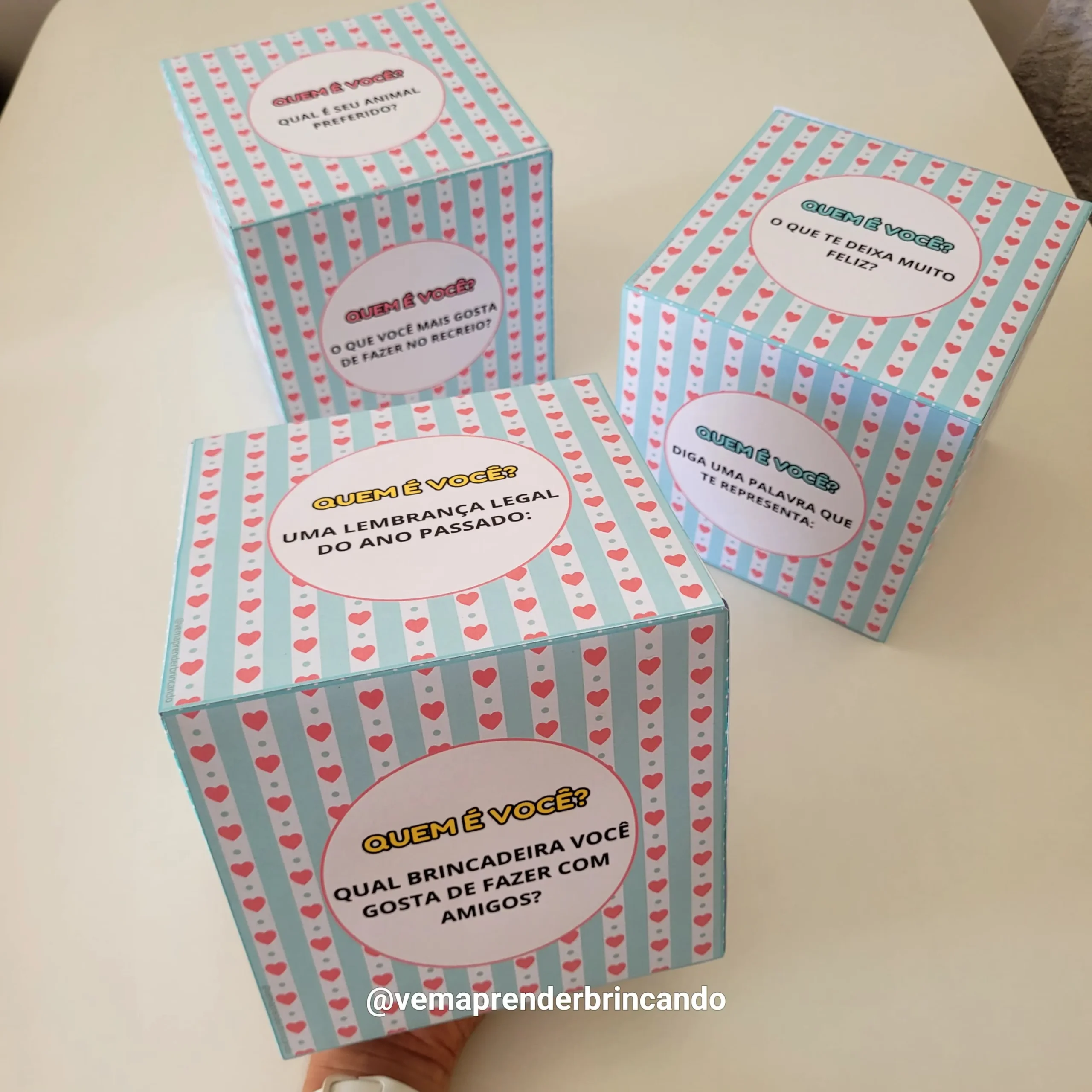 Dinamica Quem e voce - volta as aulas (1)