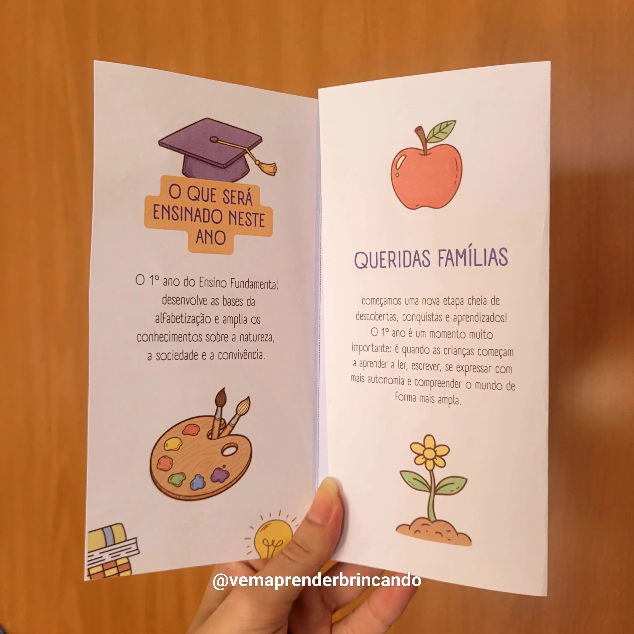 Folder 1 ano Familia e Escola (2)