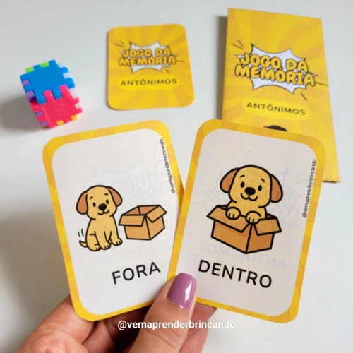 Jogo da Memória - Antônimos